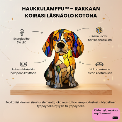 Haukkulamppu™ - Muisto rakkaasta koirasta